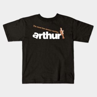 Arthur Movie 1981 Logo Kids T-Shirt